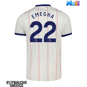 Chelsea Emmanuel Emegha #22 Alternativní Dres 2026-27 Krátký Rukáv Chelsea Emmanuel Emegha #22 Alternativní Dres 2026-27 Krátký Rukáv